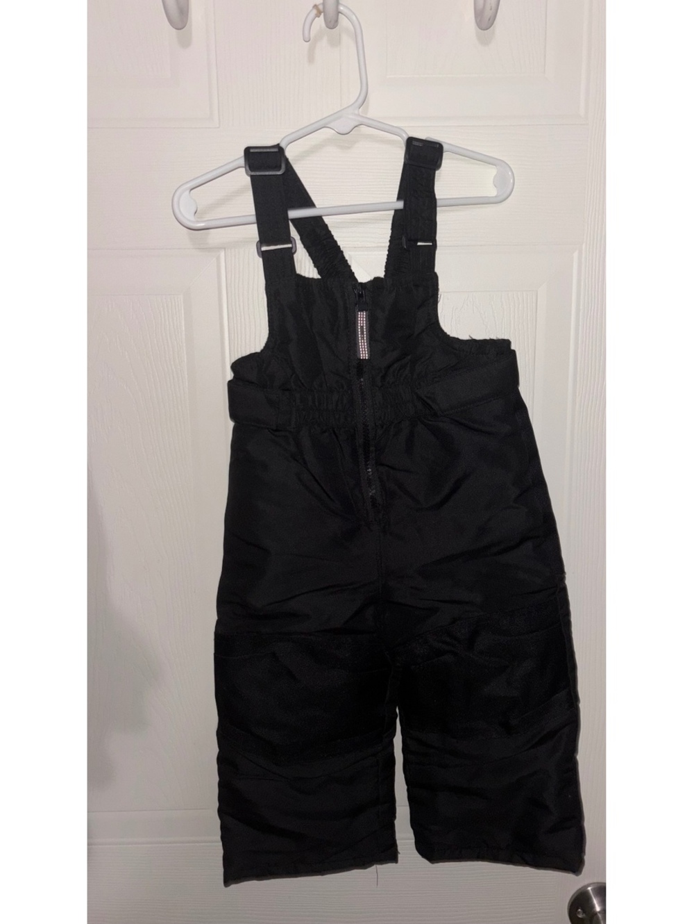 Cherokee Baby Black Snow Pants Bib Overalls 12M